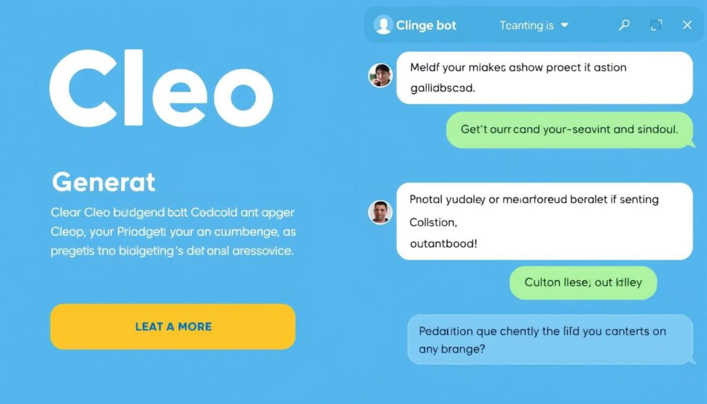 Cleo AI chatbot budgeting app