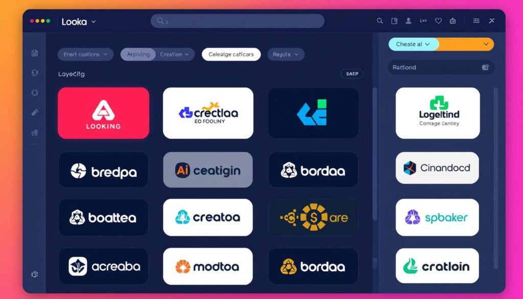 Looka AI free logo maker