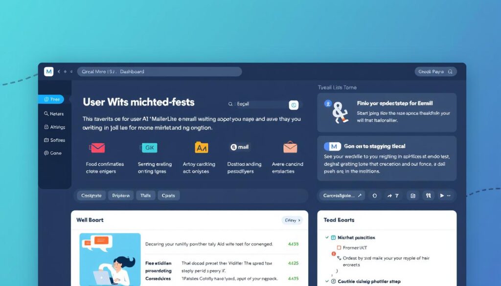 MailerLite AI email writing
