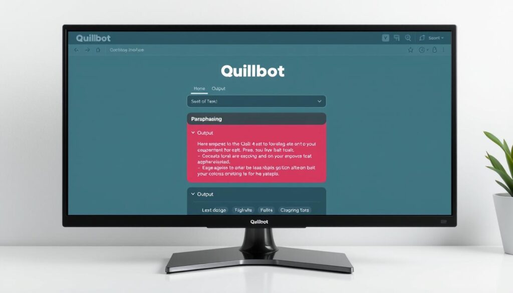Quillbot paraphrasing tool