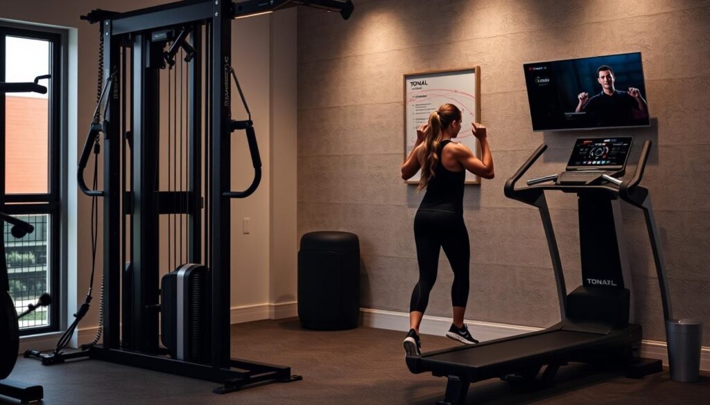 Tonal AI home gym