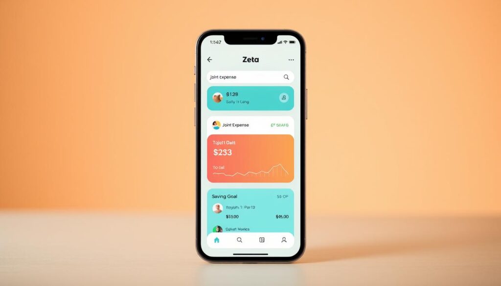 Zeta joint budgeting app for couples