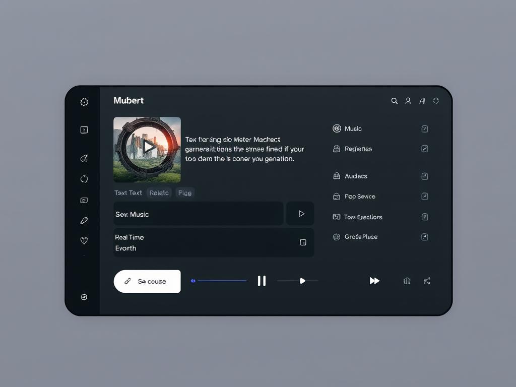 Mubert AI music streaming platform